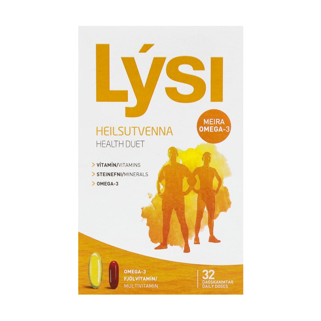 Вітаміни, мінерали та омега-3 Lysi Health Duet, 64 капсул